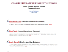 Tablet Screenshot of great-authors.albertarose.org